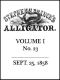 [Gutenberg 55015] • Stephen H. Branch's Alligator, Vol. 1 no. 23, September 25, 1858